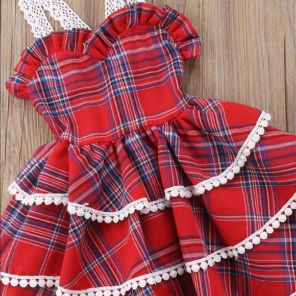 •HP! LAST 1! | NWT | Princess Plaid Layered Dress - Picture 5 of 7